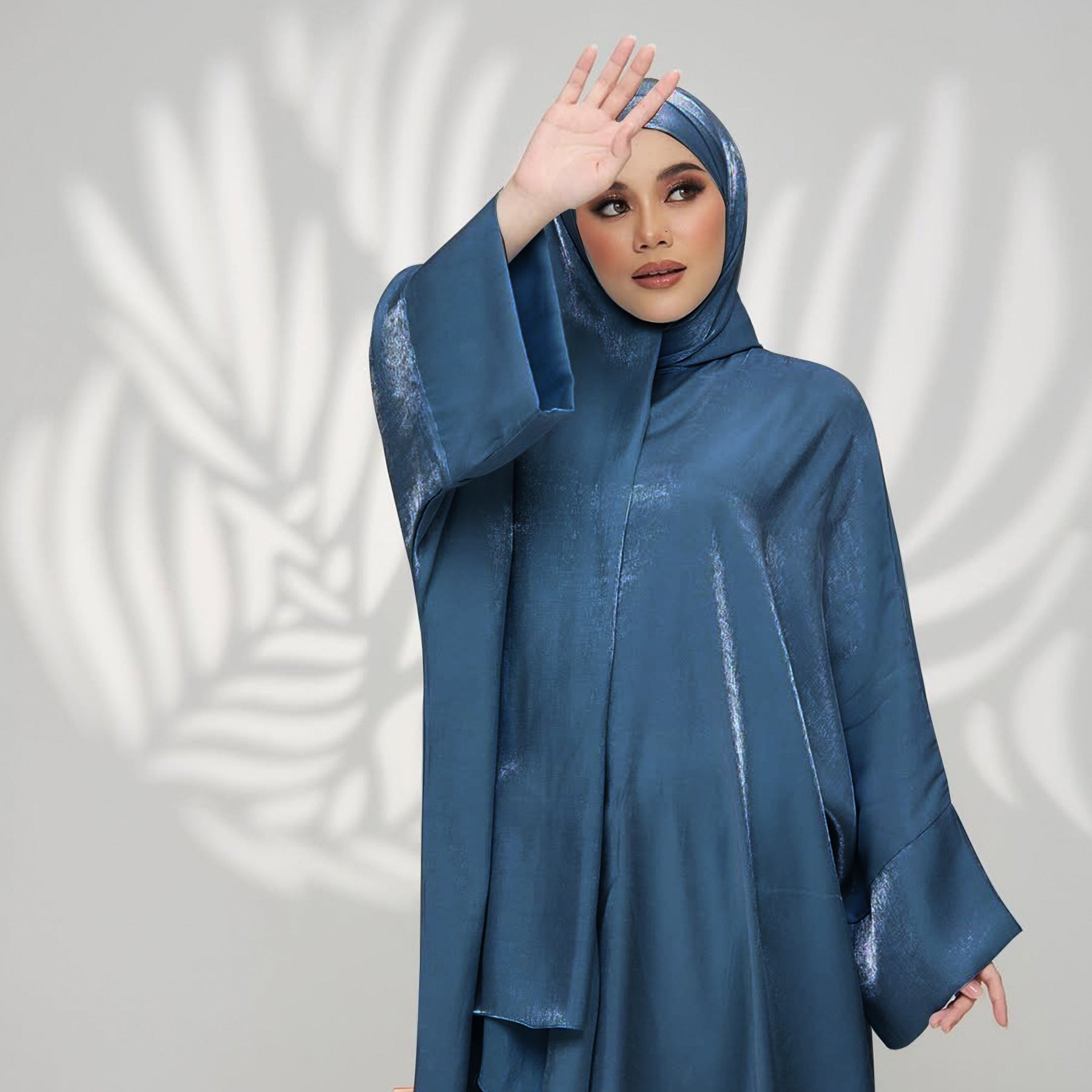 Colorful Elegant Cloth Length Dress